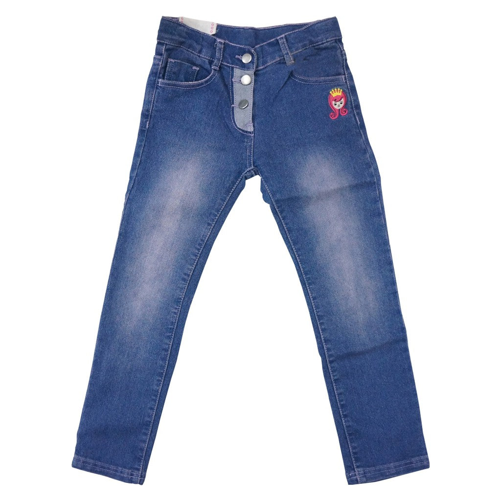 Jeans / Celana Anak Perempuan / Rodeo Junior Girl / Blue Washed Denim