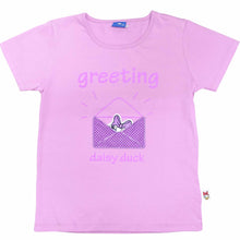 Muat gambar ke penampil Galeri, Tshirt/ Kaos Anak Perempuan Ungu/ Daisy Duck Greeting