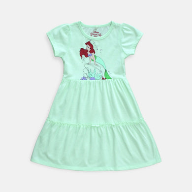 Dress Anak Green/ Disney Princess Ariel
