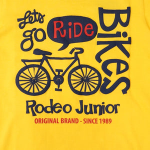 T-shirt / Kaos Anak Laki / Rodeo Junior / Yellow / Print