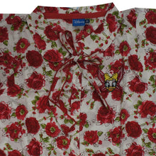 Load image into Gallery viewer, Kemeja/Blouse Anak Perempuan Putih/Merah Flower Print
