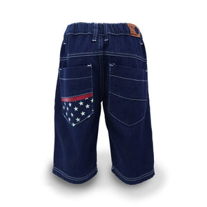 Pants / Celana Pendek Anak Laki / Rodeo Junior / Blue Denim / Print