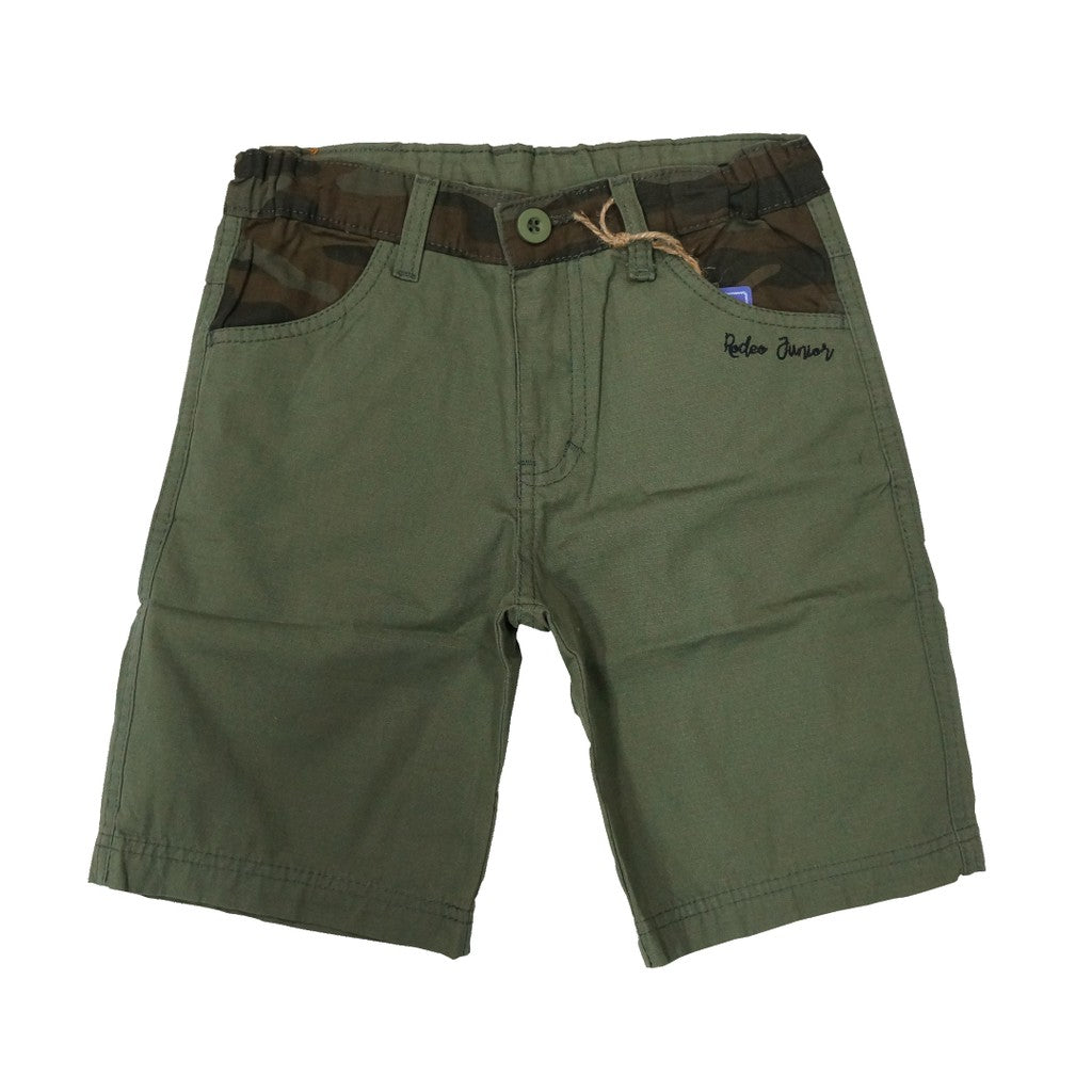 Pants / Celana Pendek Anak Laki / Rodeo Junior / Green Army Look