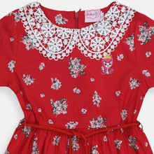 Load image into Gallery viewer, Mini Dress/ Dress Pendek Anak Red/ Rodeo Junior Girl Little Star