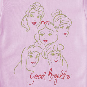 Tshirt/ Kaos Anak Perempuan Purple/ Disney Princess Good Together