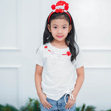 Load image into Gallery viewer, Tshirt/ Kaos Anak Perempuan White/ Rodeo Junior Girl Star Light