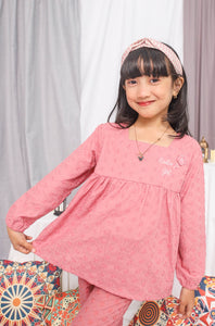 Blouse/ Blus Anak Pink/ Rodeo Junior Girl Nature Vibe