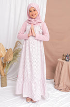 Load image into Gallery viewer, Maxi overall/ Dress motif etnik panjang anak Pink/ Rodeo Junior Girl Nature Vibe