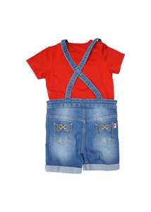 Jeans Jumpsuit Anak Perempuan / Rodeo Junior Girl / Blue Denim