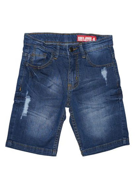 Jeans / Celana Pendek Anak Laki / Rodeo Junior / Blue Denim Ripped