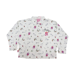 Shirt / Kemeja Anak Perempuan / Rodeo Junior Girl / Full Print Logo