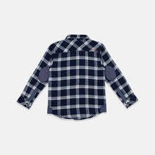 Load image into Gallery viewer, Shirt/ Kemeja Anak Laki Blue White Check/ Donald Duck Basic