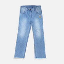 Muat gambar ke penampil Galeri, Jeans/ Celana Denim Lurus Anak Perempuan Blue/ Daisy Always Trending