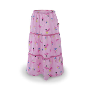 Long Skirt / Rok Panjang Anak Perempuan / Rodeo Junior Girl / Full Print Cotton