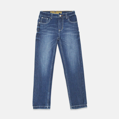 Jeans/ Celana Panjang Denim Anak Laki/ Rodeo Junior Orange Detail