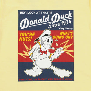Tshirt/ Kaos Anak Laki/ Donald Duck Light Brown Printing