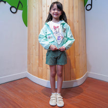 Load image into Gallery viewer, Parachute Jacket/ Jaket Parasut Anak Perempuan Green/ Daisy Duck Urban Casual