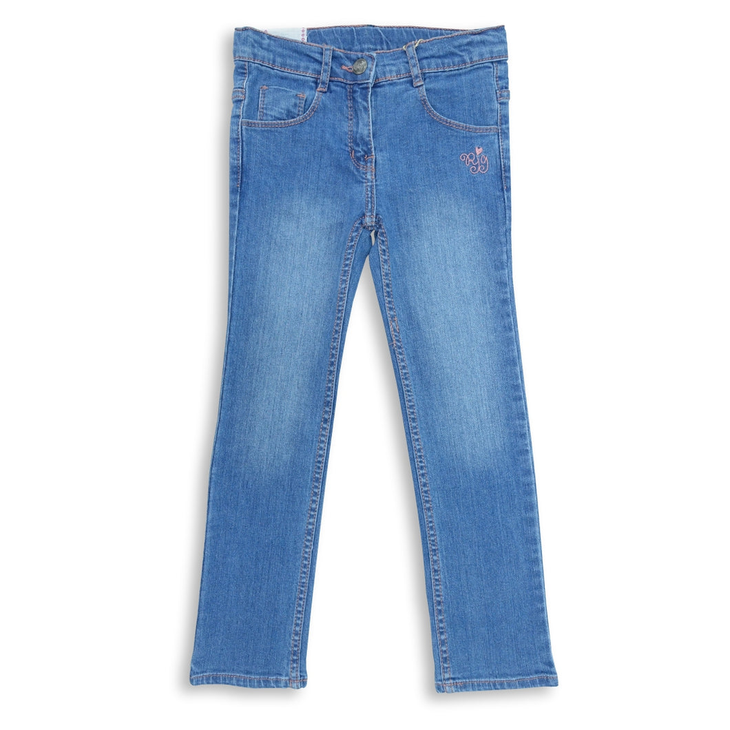 Jeans/ Celana Panjang Denim Anak Perempuan Biru/ Rodeo Junior Girl Club