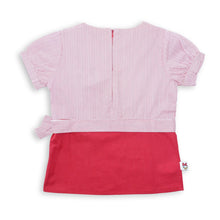 Load image into Gallery viewer, Shirt/Kemeja Anak Perempuan Daisy Red Stripe/Solid Combinations