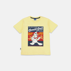 Tshirt/ Kaos Anak Laki/ Donald Duck Light Brown Printing
