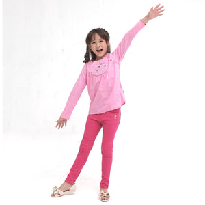 Blouse Anak Perempuan Pink/ Rodeo Junior Girl Blossom