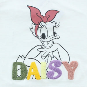 Tshirt/ Kaos Anak perempuan White/ Daisy Duck Urban Casual