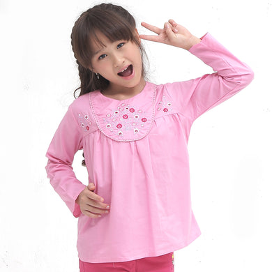 Blouse Anak Perempuan Pink/ Rodeo Junior Girl Blossom