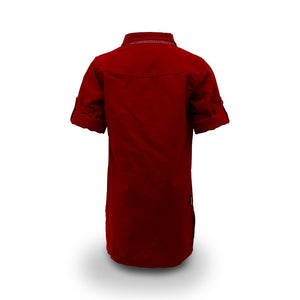 Shirt/Kemeja Anak Perempuan Red Classic