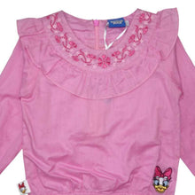 Load image into Gallery viewer, Blouse Anak Perempuan Pink / Daisy Flower Embroidery