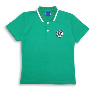 Polo Shirt Anak Laki-laki Green / Hijau Pique Cotton Rodeo Junior