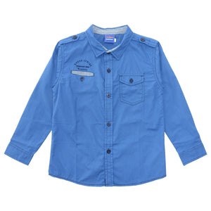 Shirt / Kemeja Anak Laki / Rodeo Junior / Blue / Cotton