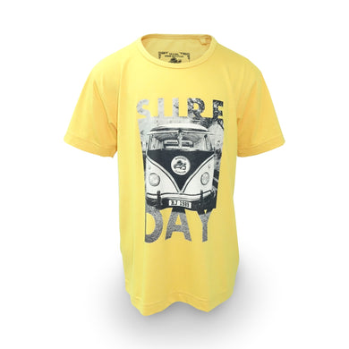 T-shirt / Kaos Anak Laki / Rodeo Junior / Yellow / Print Basic