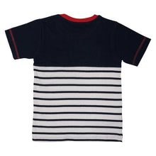 Load image into Gallery viewer, T-shirt / Kaos Anak Laki / Rodeo Junior / Black White Stripes