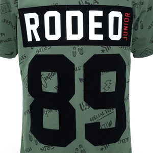 T-shirt / Kaos Anak Laki / Rodeo Junior / Green / Velvet 89