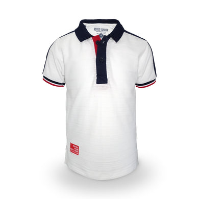 Polo Shirt / Kaos Polo Anak Laki-laki / Rodeo Junior / White / Sport