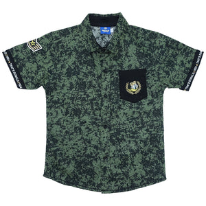 Shirt / Kemeja Anak Laki / Donald Duck Army Style