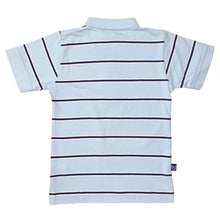 Load image into Gallery viewer, Polo Shirt Anak Laki / Rodeo Junior / Biru / Stripes