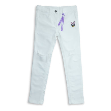 Long Pants / Celana Panjang Anak Perempuan WHITE / Daisy Duck FUN & SUN