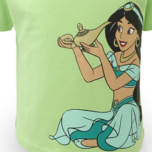 Load image into Gallery viewer, Crop Tshirt / Kaos Anak Perempuan Green / Disney Princess Jasmine
