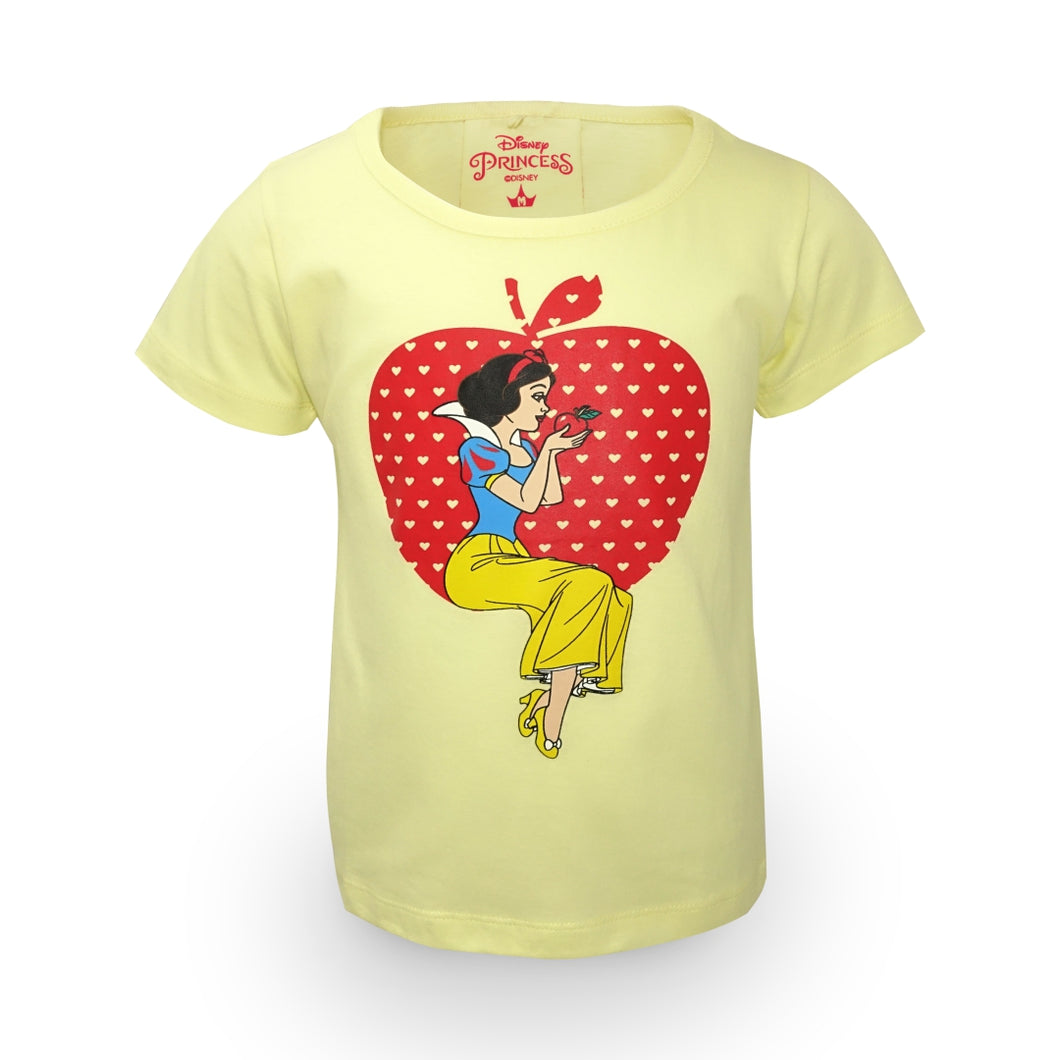 Tshirt / Kaos Anak Perempuan Yellow / Disney Princess Snow White