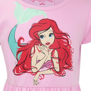 Dress Anak Perempuan Pink / Disney Princess Ariel