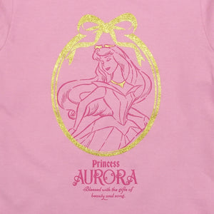 T Shirt / Kaos Anak Rensia x Rodeo Junior Girl / Disney Princess Aurora