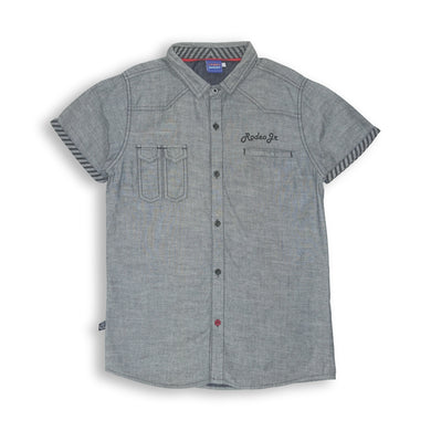 Shirt / Kemeja Anak Laki / Rodeo Junior Black Style
