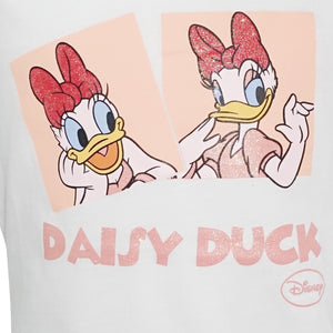 Blouse / Atasan Anak Perempuan / Daisy Duck Casual White