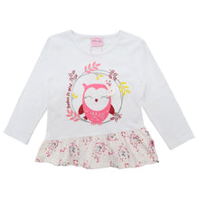 Load image into Gallery viewer, Tshirt / Kaos Anak Perempuan / Rodeo Junior Bird With Flower