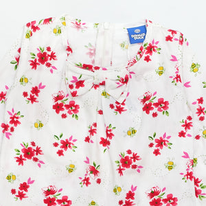 Shirt / Kemeja Anak Perempuan / Daisy Duck Honey Flower