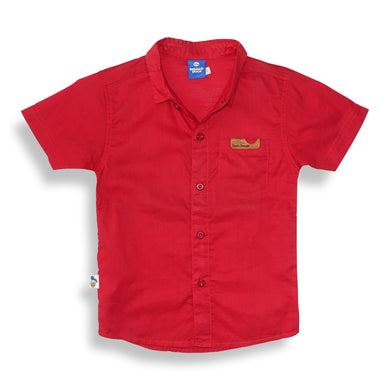 Shirt / Kemeja Anak Laki / Donald Duck Be Red