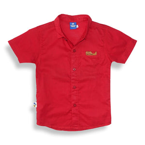 Shirt / Kemeja Anak Laki / Donald Duck Be Red