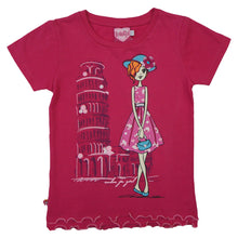 Load image into Gallery viewer, T Shirt / Atasan Anak Perempuan / Rodeo Junior Travel To Italy