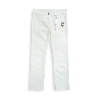 Long Pants / Celana Panjang Anak Perempuan / Daisy Duck Off White